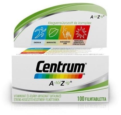 Centrum A-tól Z-ig multivitamin 100 tabletta