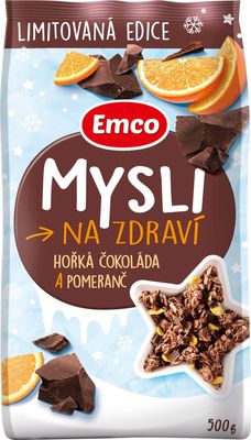 Emco Mysli pomeranč a hořká čokoláda 500 g