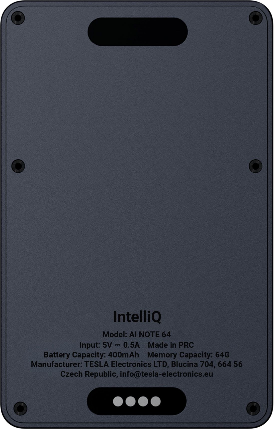 Tesla IntelliQ AI NOTE 64 - AI poznámkový asistent
