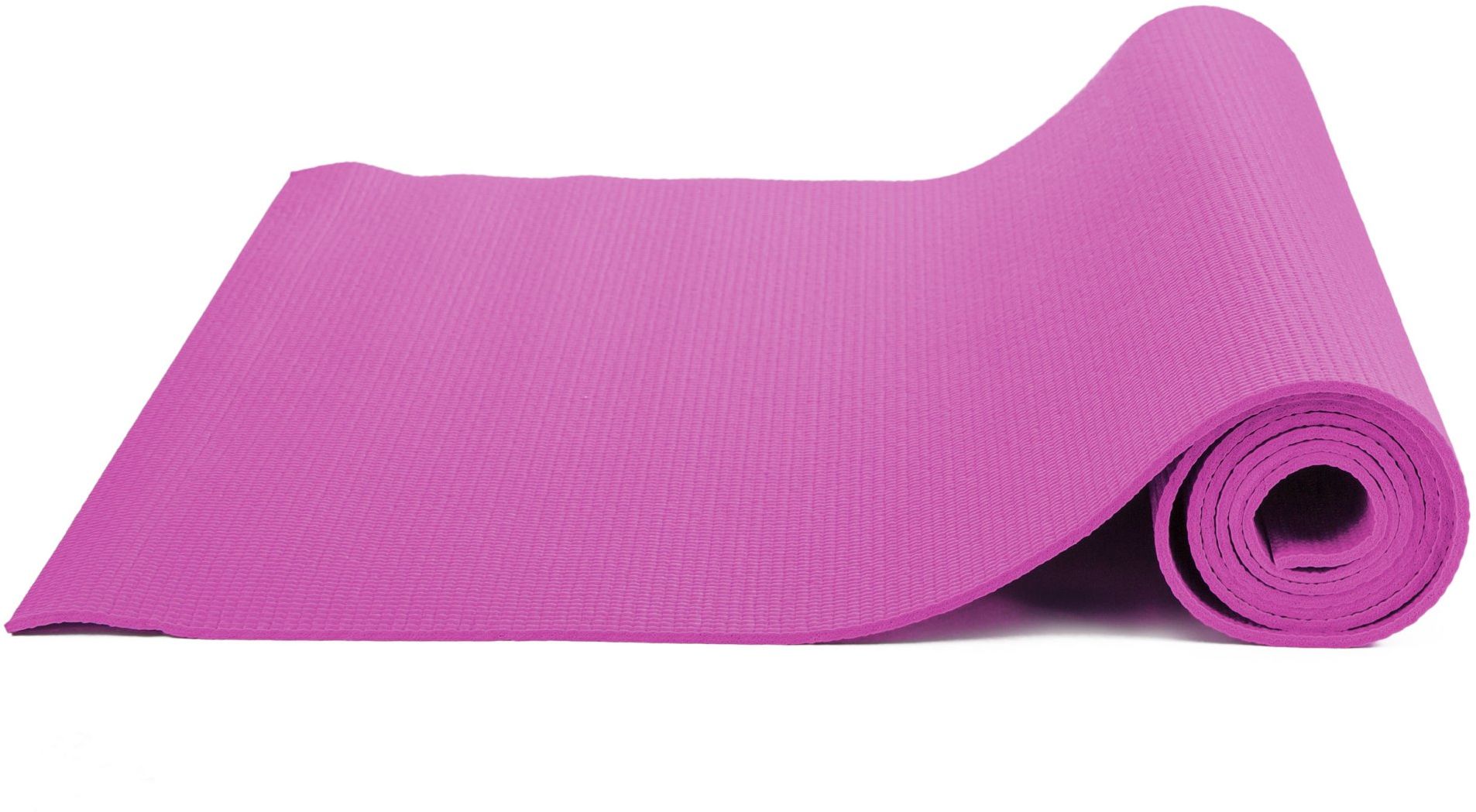 Rucanor Yoga Mat with belt podložka na cvičení, Barva: Růžová 1 x 173 cm
