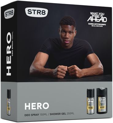 STR8  HERO DEO 150ml + SG 250ml