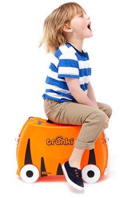 Trunki Kufřík + odrážedlo tygr Tipu 1 ks