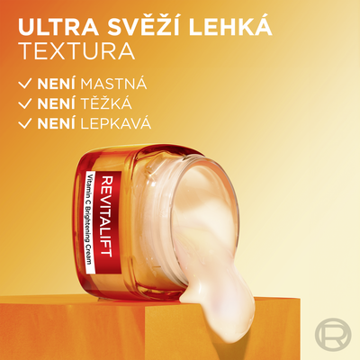 L'Oréal Paris Revitalift Vitamín C rozjasňující krém 50 ml