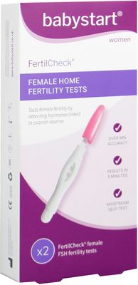 BabyStart FertilCheck Test Ženské plodnosti 2 ks