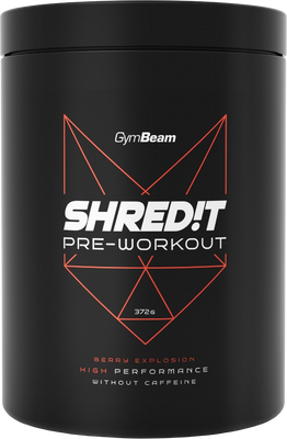 GymBeam SHRED!T pre-workout 372 g