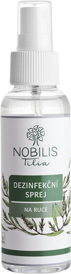 Nobilis Tilia Dezinfekční sprej na ruce 100 ml