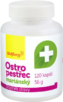 Wolfberry Ostropestřec mariánský 120 kapslí