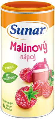 Sunar rozpustný nápoj malinový 200 g