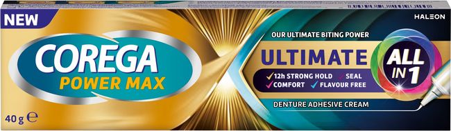 Corega Power Max Ultimate All in 1 fixační krém 40 g