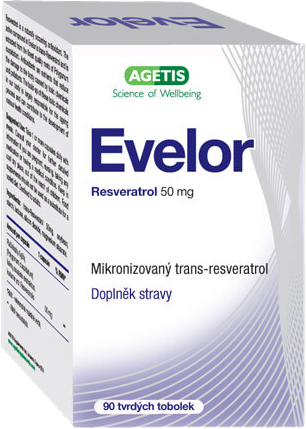 Evelor Resveratrol 50 mg 90 tobolek