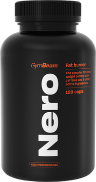 GymBeam Spalovač tuků Nero 120 kapslí