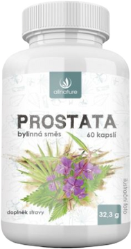 Allnature Prostata bylinný extrakt 60 kapslí
