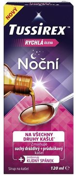 Tussirex noční sirup 120 ml