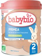 Babybio PRIMEA 2 pokračovací kojenecké bio mléko 800 g