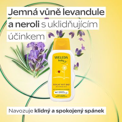 Weleda Měsíčková koupel na dobrou noc 200 ml