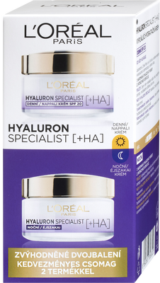 L'Oréal Paris Hyaluron Specialist denní a noční krém 2 x 50 ml