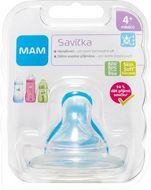 MAM Savička na lahev nevylévací 4+ měs.