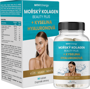 MOVit Energy Mořský Kolagen Beauty Plus 90 tablet