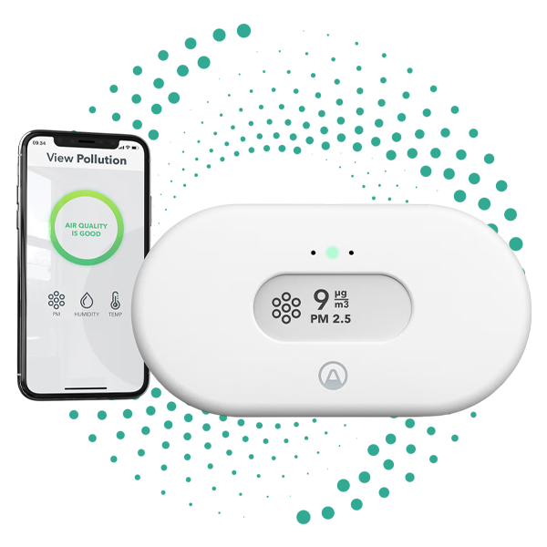 Airthings View Pollution – aplikácia