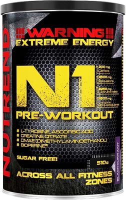 Nutrend N1 Pre-Workout grep 510 g