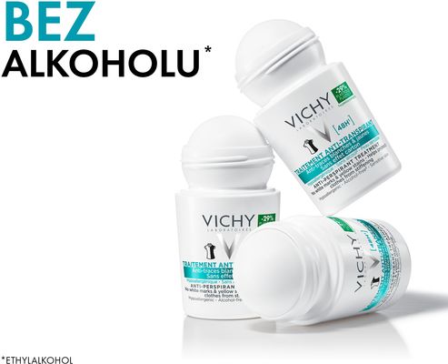 Vichy Antiperspirant 48h proti nadměrnému pocení beze skvrn 50 ml