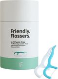 Natural Family Zubní nit s párátkem Friendly Flossers 45 ks