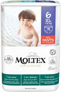 Moltex Pure & Nature Natahovací plenkové kalhotky XL 14+kg 18 ks