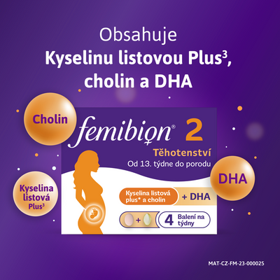 Femibion 2 Těhotenství 28 tablet + 28 tobolek