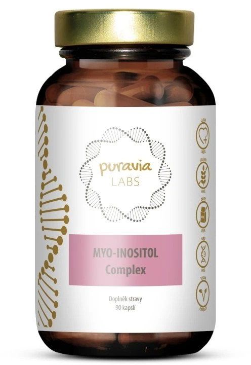 Puravia LABS Myo-Inositol Complex 90 kapslí