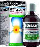 Robitussin Antitussicum 7,5mg/5ml, sirup na suchý kašel 100 ml