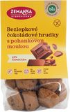 Zemanka Bezlepkové pohankové bio hrudky s čokoládou 100 g