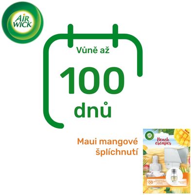 Airwick Elektrický osvěžovač vzduchu s náplní Maui mango 19 ml