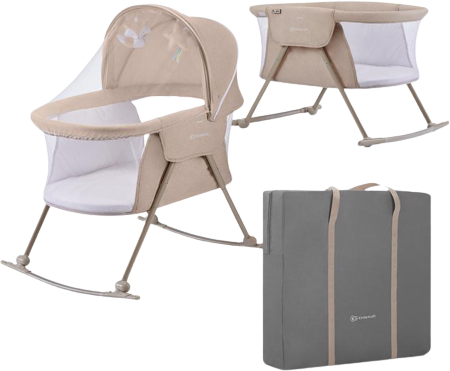 Kinderkraft Postýlka dětská 3v1 Lovi Beige