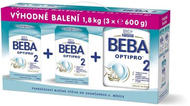 Beba 2 Optipro 3 x 600 g