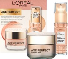 L'Oréal Paris Age Perfect - Golden Age Make-up a denní krém, odstín 140 Linen 2 ks