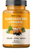 MOVit Energy Kurkumin Extrakt 95 % + Piperin 60 kapslí