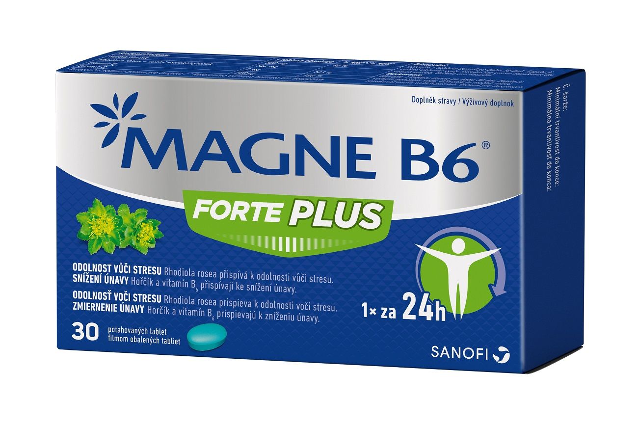 magne b6 control stress , horčík a stres