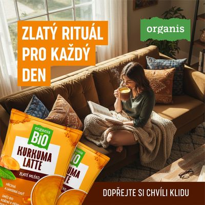 Organis Kurkuma latte BIO 28 g