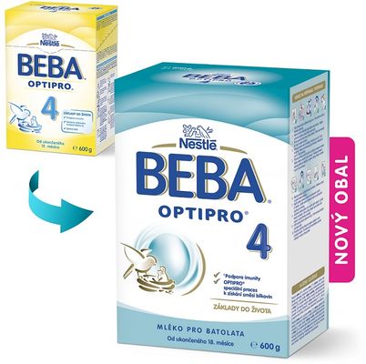 Beba OPTIPRO 4, 3 x 600 g