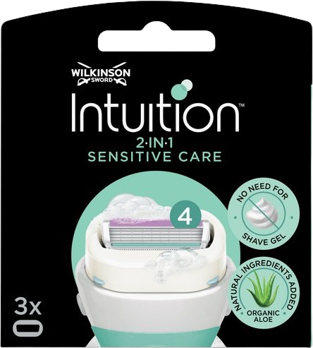 Wilkinson Sword Intuition Sensitive Care - Náhradní hlavice 3 ks