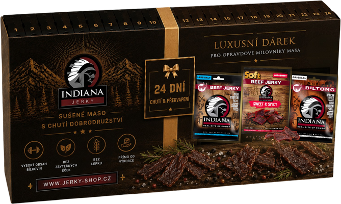Indiana Jerky Adventní kalendář 24 ks