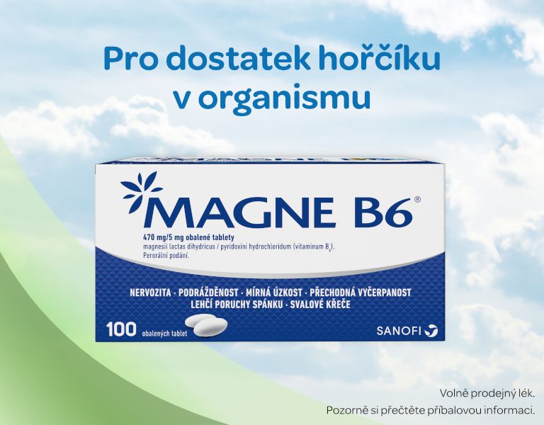 Magne B6® 470mg/5mg obalené tablety 100 tablet 