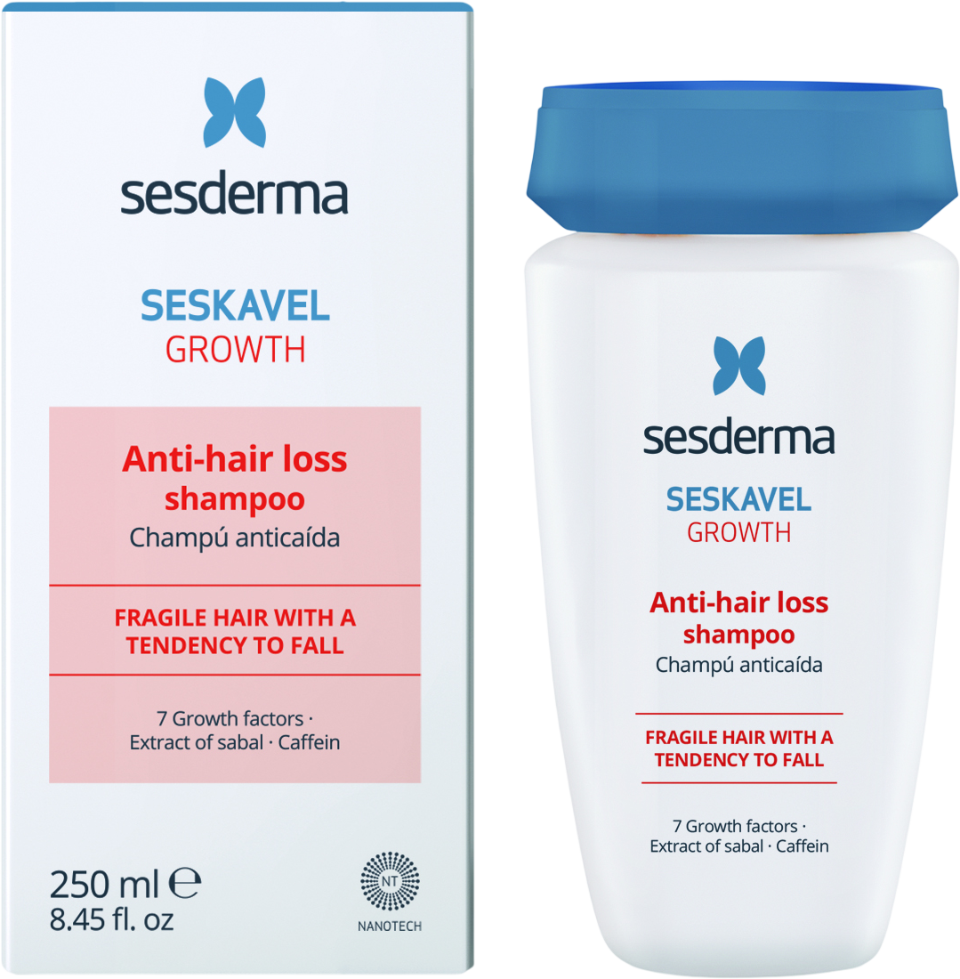 Sesderma SESKAVEL GROWTH Šampón proti vypadávání vlasů 250 ml