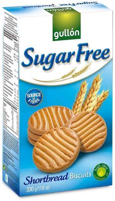 Gullón Sušenky bez cukru Shortbread 330 g