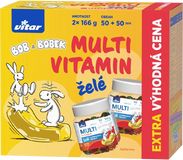 Vitar Kids Multivitamin Bob a Bobek DUOPACK 2 x 50 ks