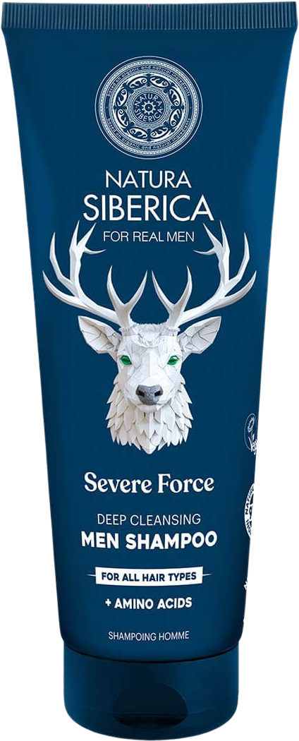 Natura Siberica Arctic Wild Hloubkově čisticí šampon Jedinečná moc 200 ml