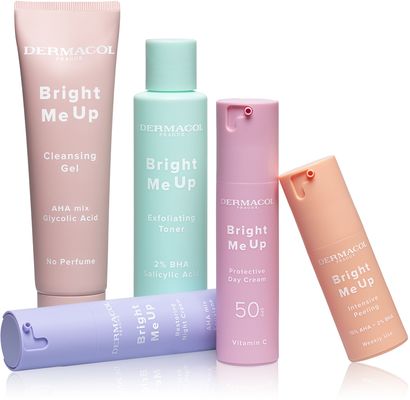 Dermacol Bright Me Up - Exfoliační tonikum 135 ml