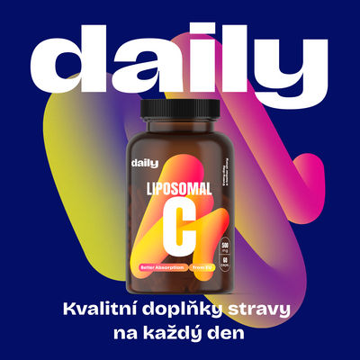 Daily Liposomální vitamín C 60 kapslí