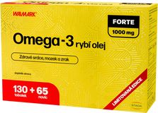Walmark Omega 3 Forte 195 měkkých tobolek