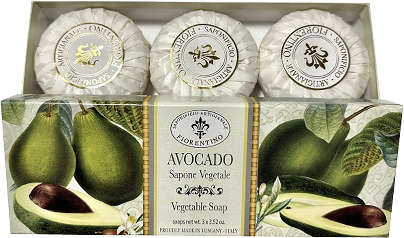 SAF Fiorentino Mýdla Avocado 3 x 100 g